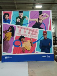 8ft Fabric Pop Up