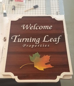 Sandblasted Signs