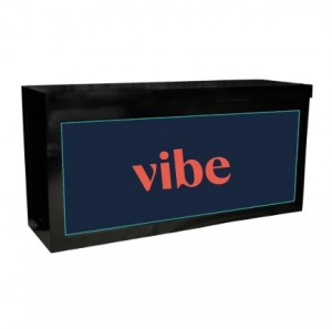 VIBE Conference bar panel print