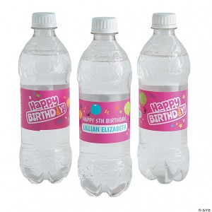 Water Bottle Labels