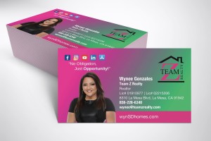 Team Z Business Cards